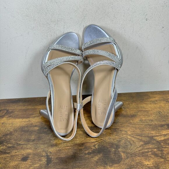 Naturalizer BRENTA2 Platform Slip On Sandals Shoes Women's Size 8.5 W - Picture 6 of 9